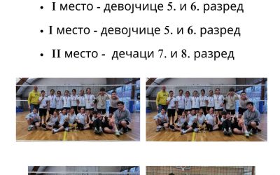 ОДБОЈКА – Општинско такмичење